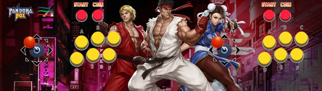 pandora box dx street fighter console